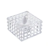 Square crystal candle lamp, LED simulation electronic candle, round candle cup, birthday and wedding atmosphere light, ins night light, candle, aromatherapy candle, glass candle cup, white candle, birthday shining candle Item Picture